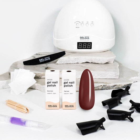 Gelous gel nail polish Cocoa Loco Starter Pack - photographed in New Zealand