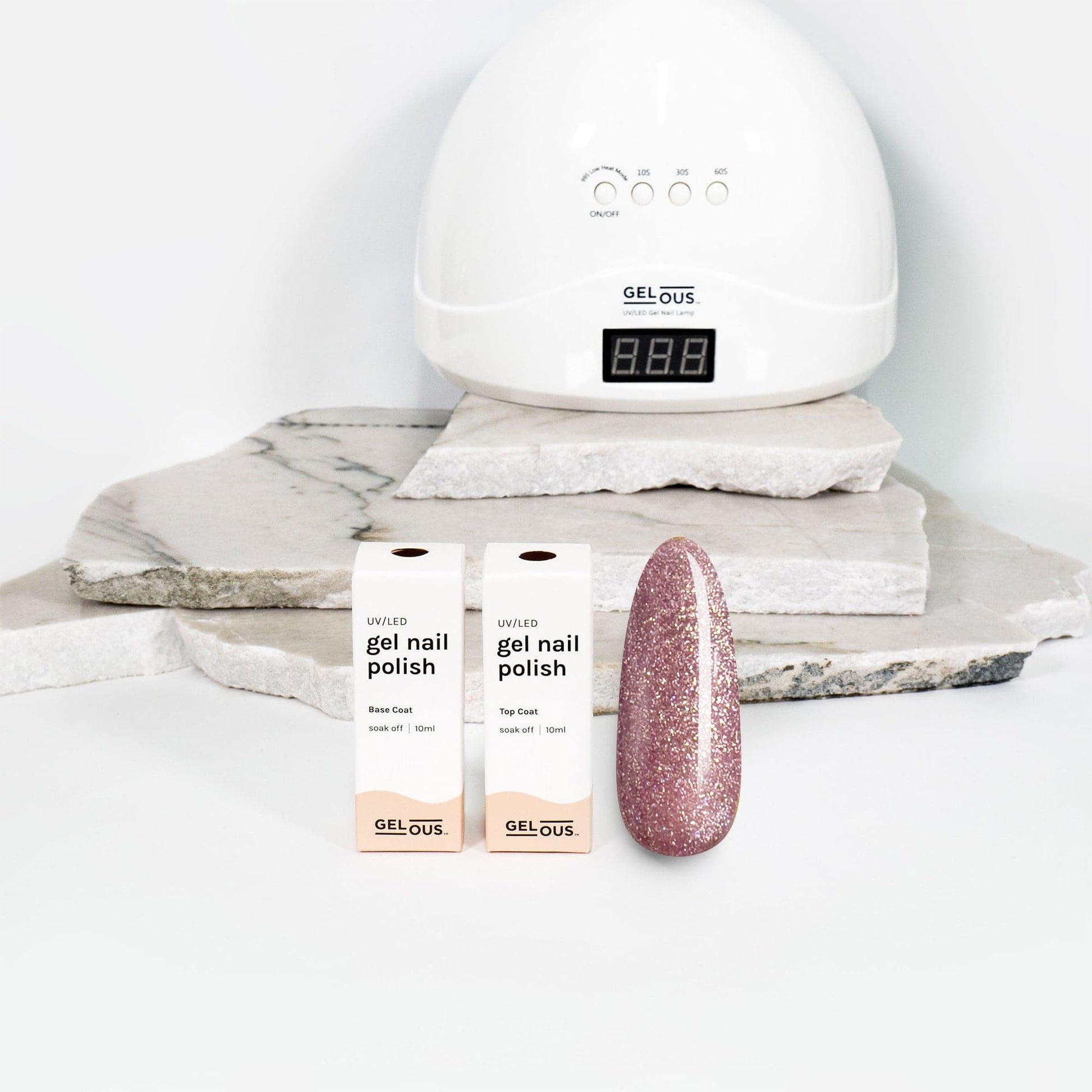 Gelous gel nail polish Mysterious Girl Basic Pack - photographed in New Zealand