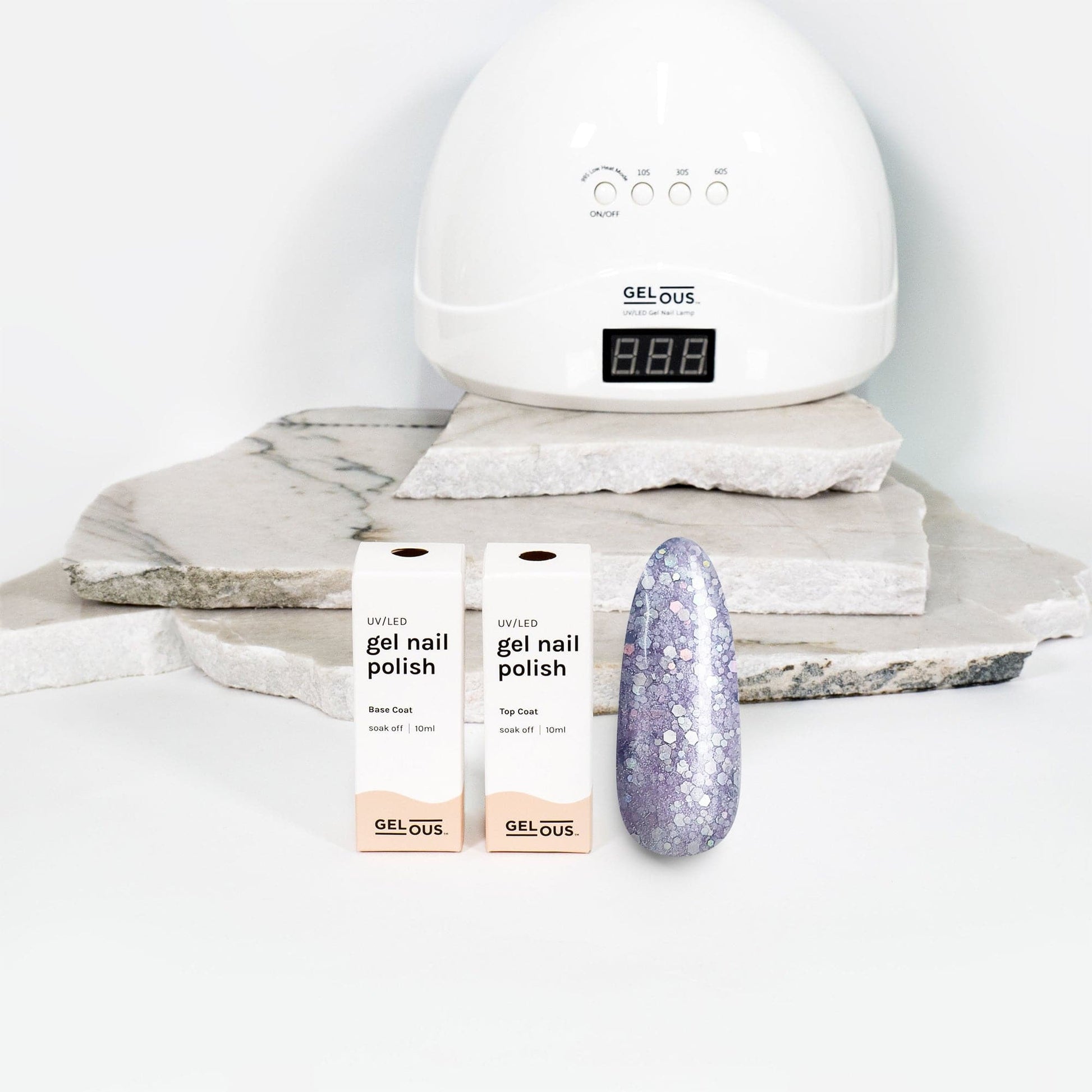 Gelous gel nail polish Milky Way Basic Pack - photographed in New Zealand