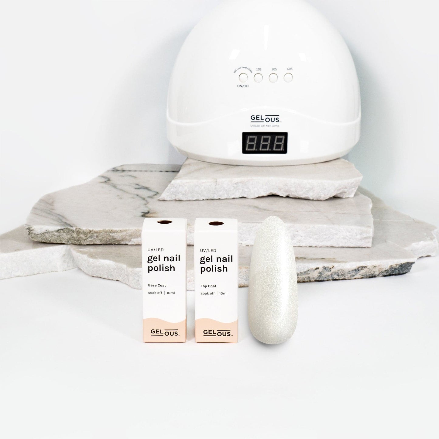 Gelous gel nail polish Snow Place Like Home Basic Pack - photographed in New Zealand