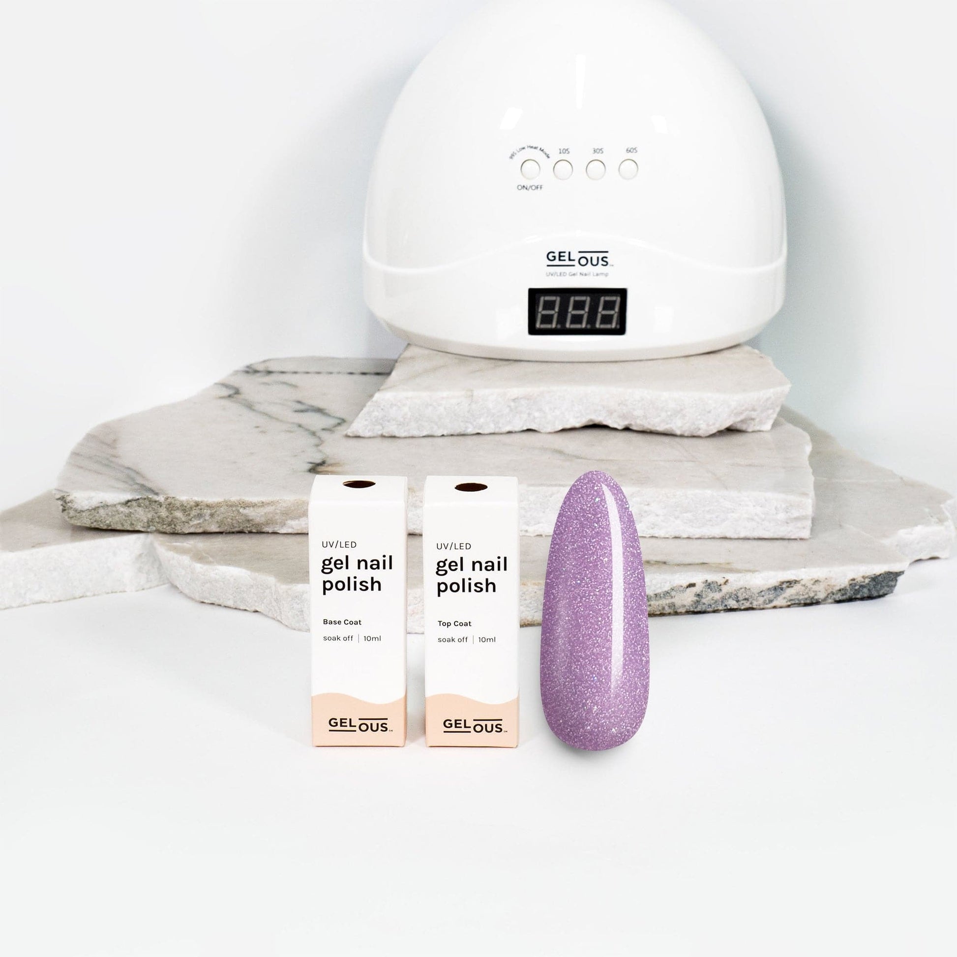 Gelous gel nail polish Twilight Twinkle Basic Pack - photographed in New Zealand