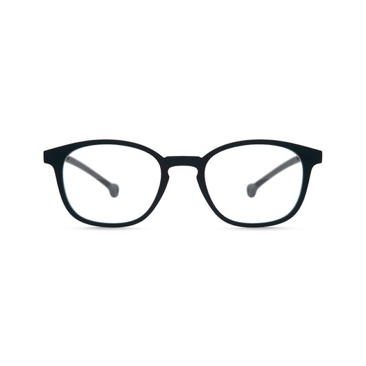 Parafina Sena Black Reading Glasses Front View