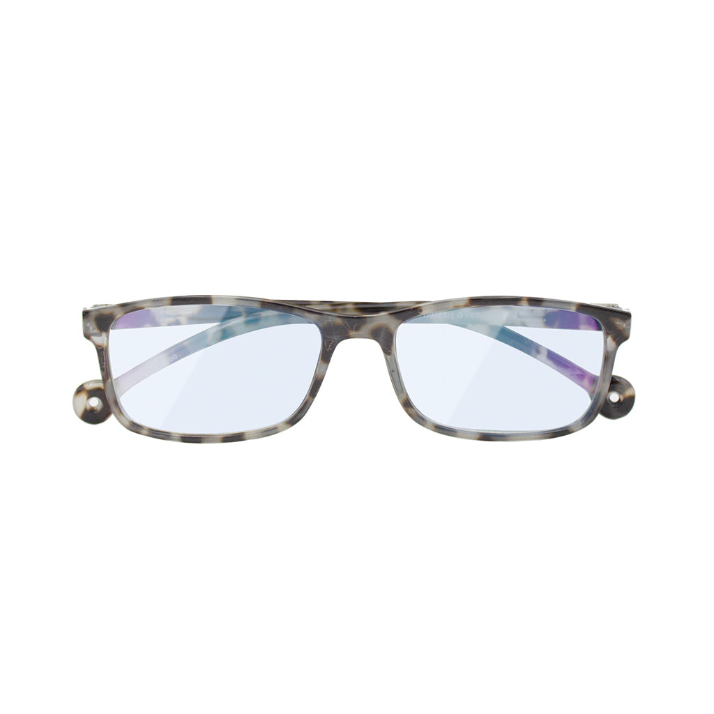 Parafina Tamesis Reading Glasses Ash White Front View