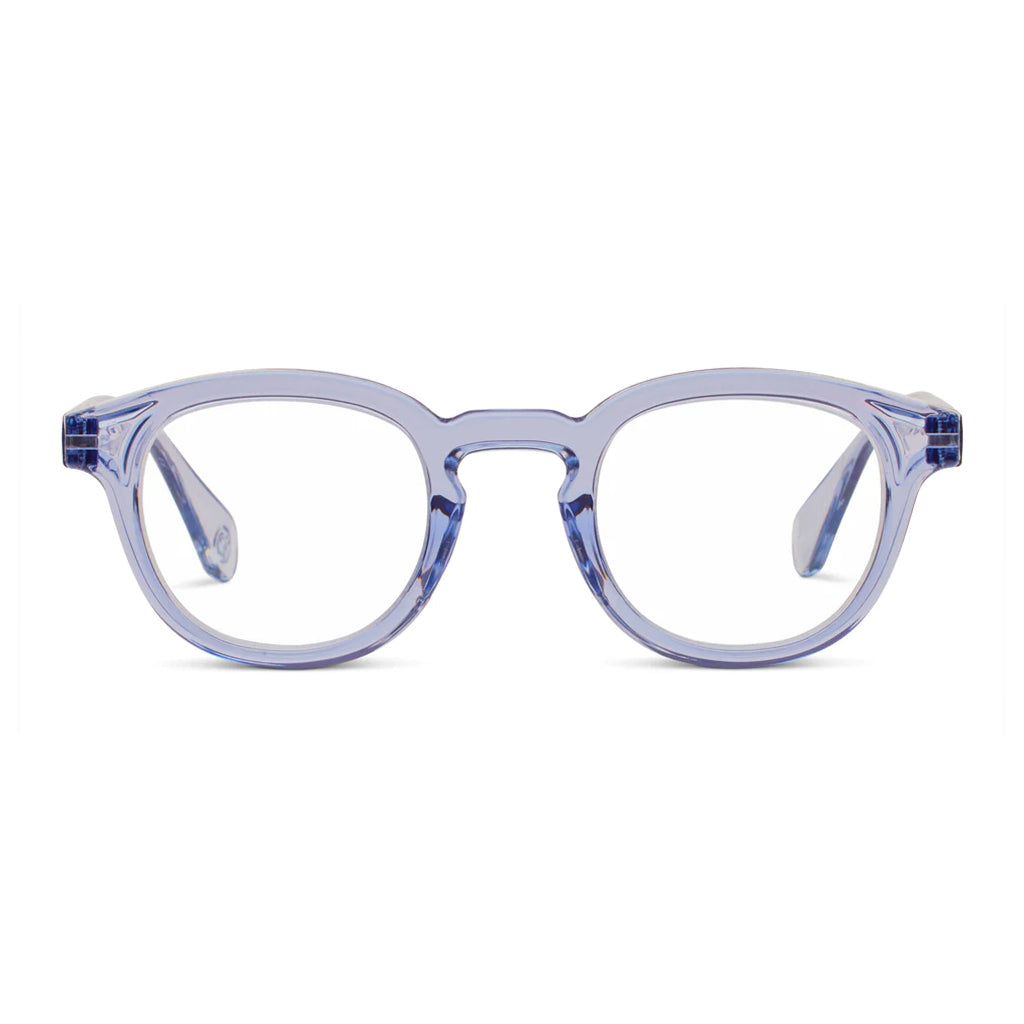 Peepers Readers Asher frame in Blue front view