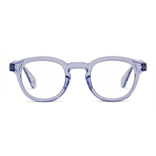 Peepers Readers Asher frame in Blue front view