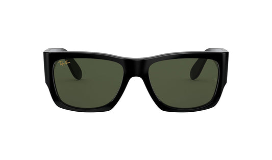 Sunglasses Rayban 2187 Black, Medium, Mens, Non-Polarized, Plastic, Prescription, Rayban, Rectangle, Sunglasses
