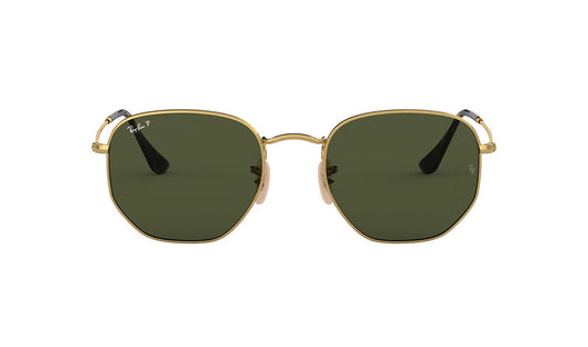 Sunglasses Rayban 3548N (Polarized) D Frame, Gold, Medium, Mens, Metal, Polarized, Prescription, Rayban, Small, Sunglasses