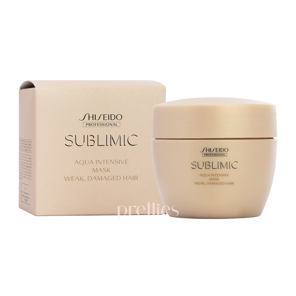 Shiseido SUBLIMIC Aqua Intensive Mask (Weak Damaged Hair - Golden) 200g