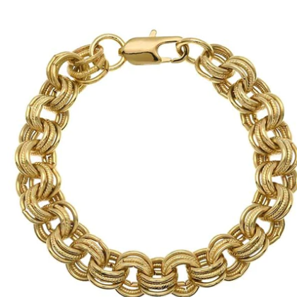 Double Twisted Link Bracelet