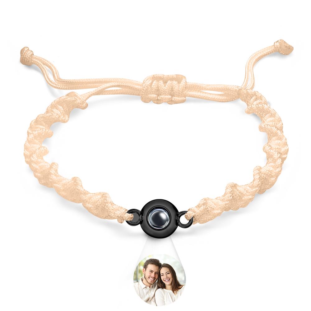 Custom Projection Bracelet Sports Weave Simple Gift