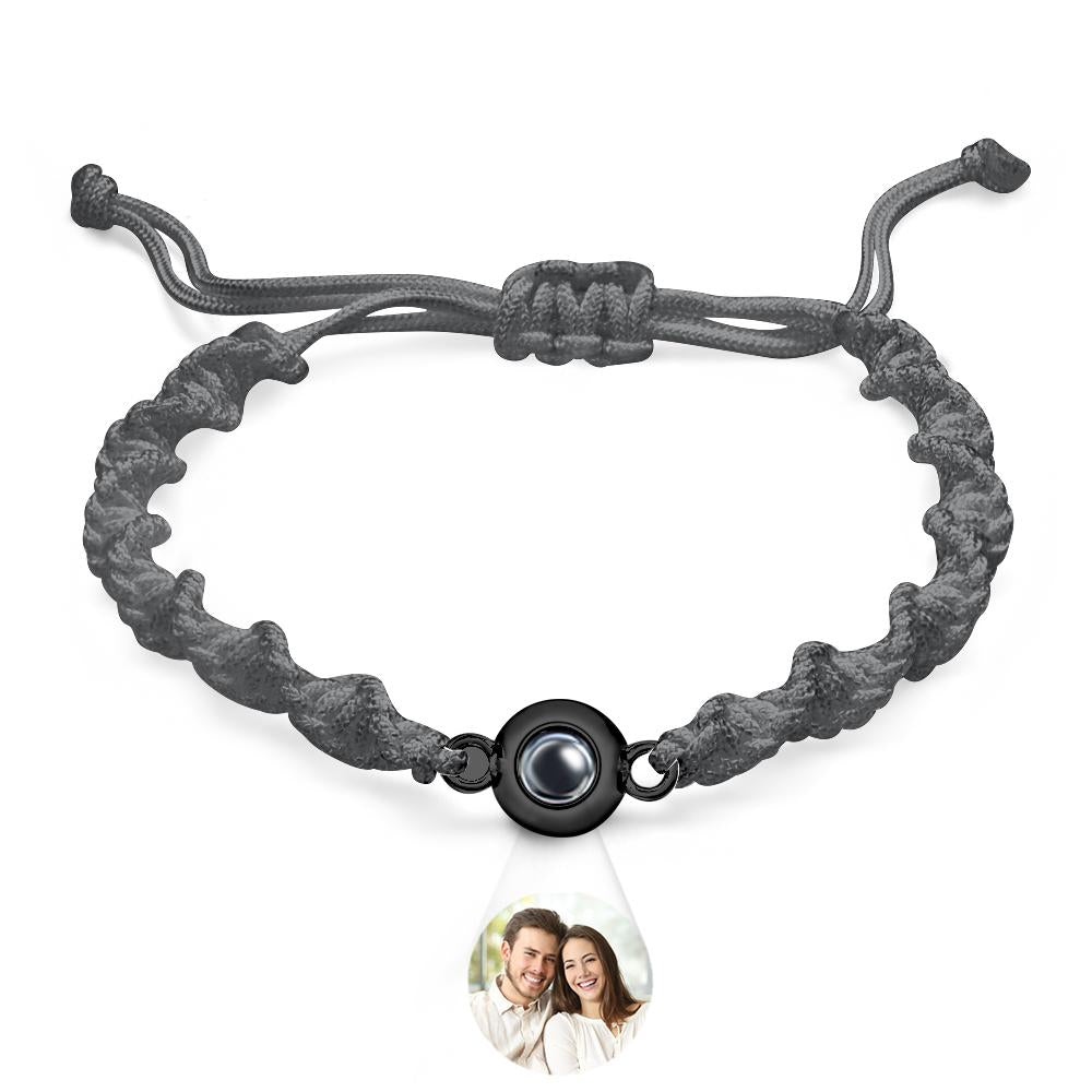 Custom Projection Bracelet Sports Weave Simple Gift