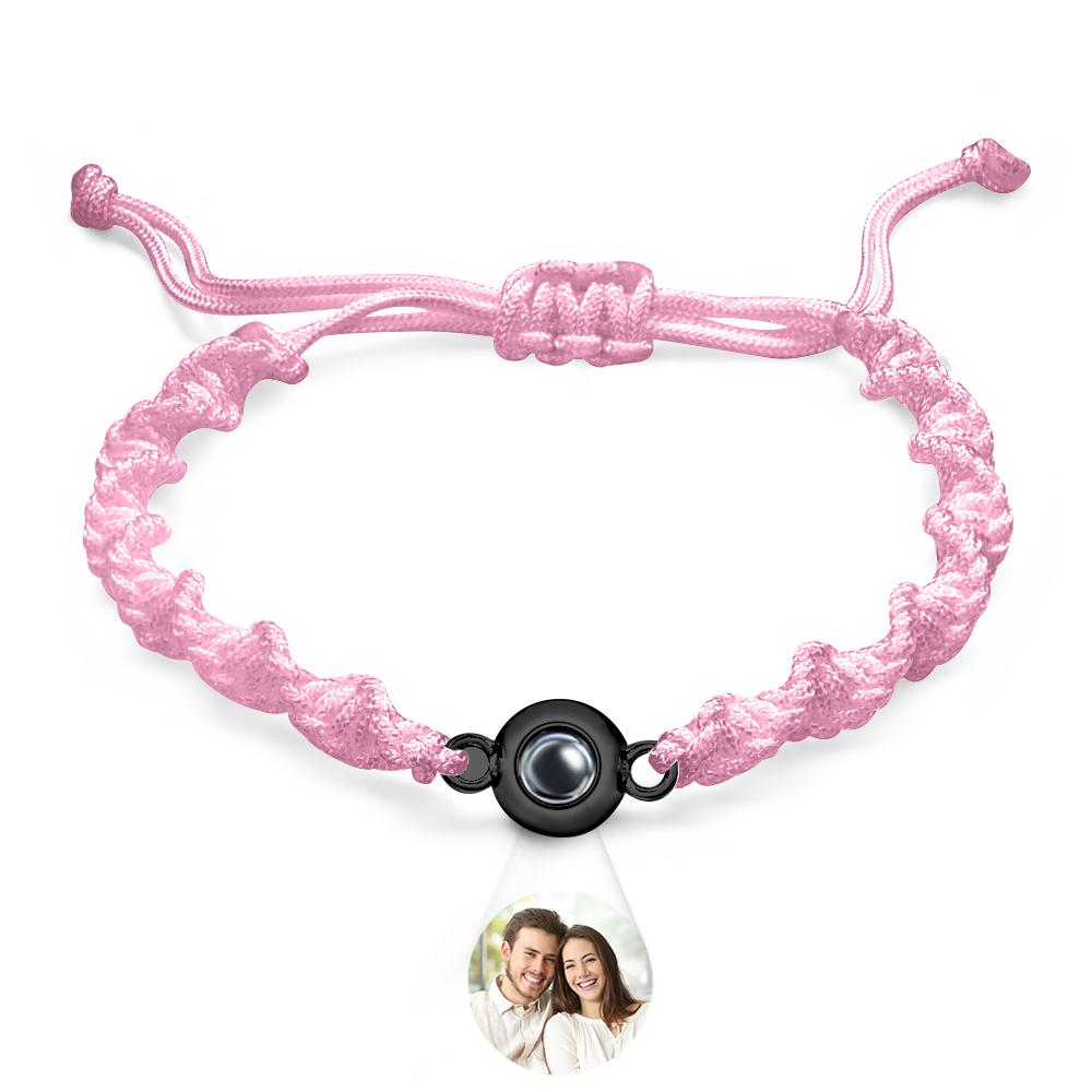 Custom Projection Bracelet Sports Weave Simple Gift