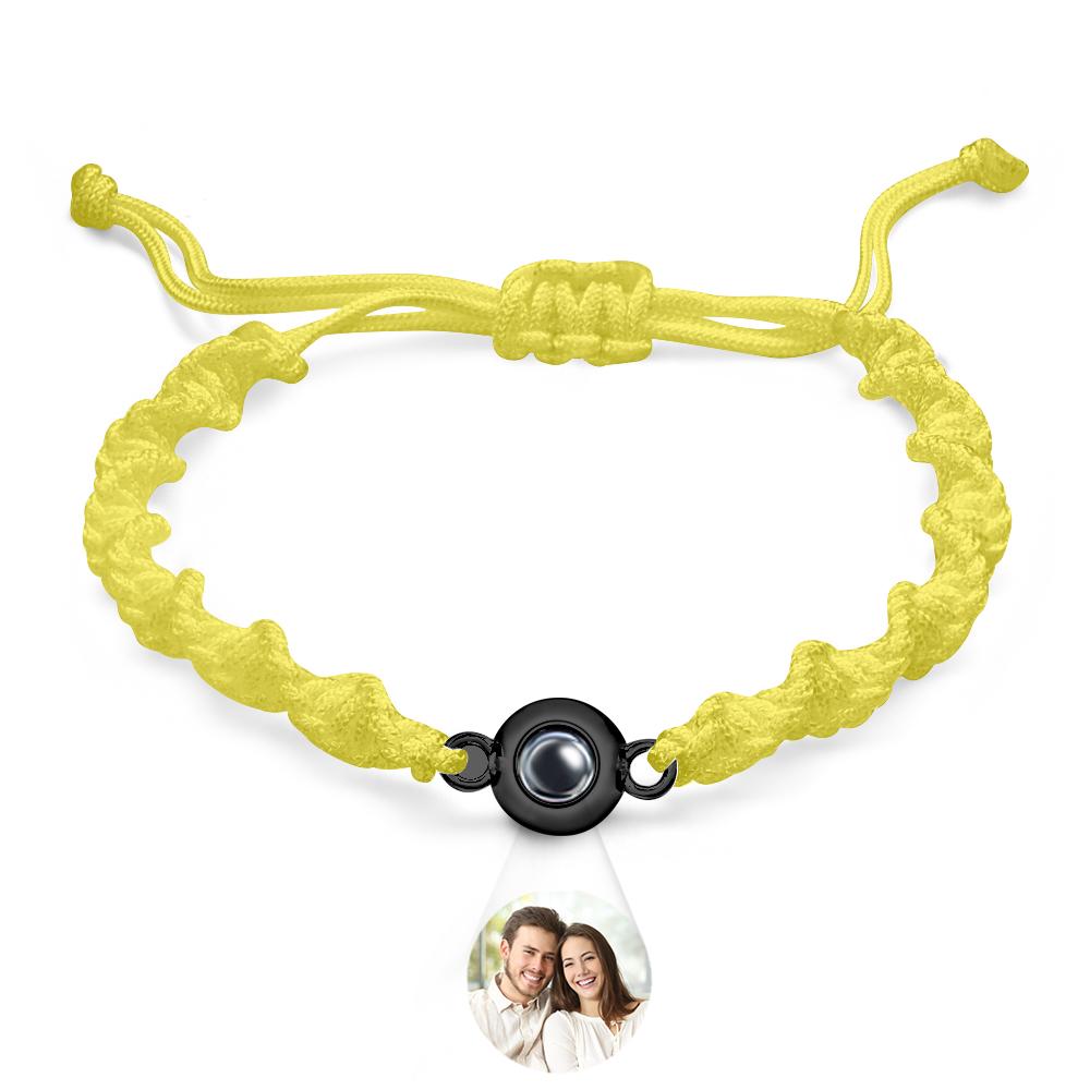 Custom Projection Bracelet Sports Weave Simple Gift