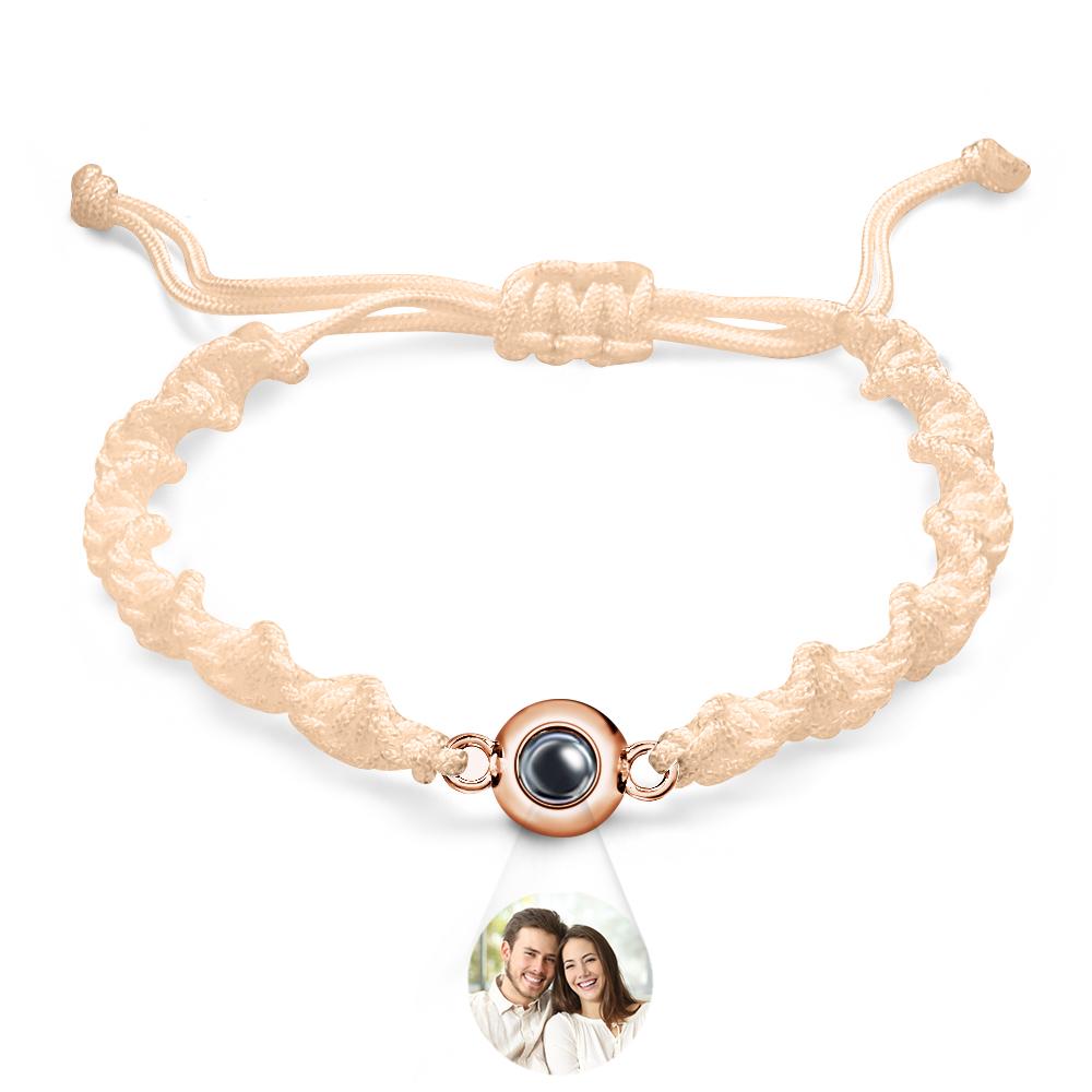 Custom Projection Bracelet Sports Weave Simple Gift