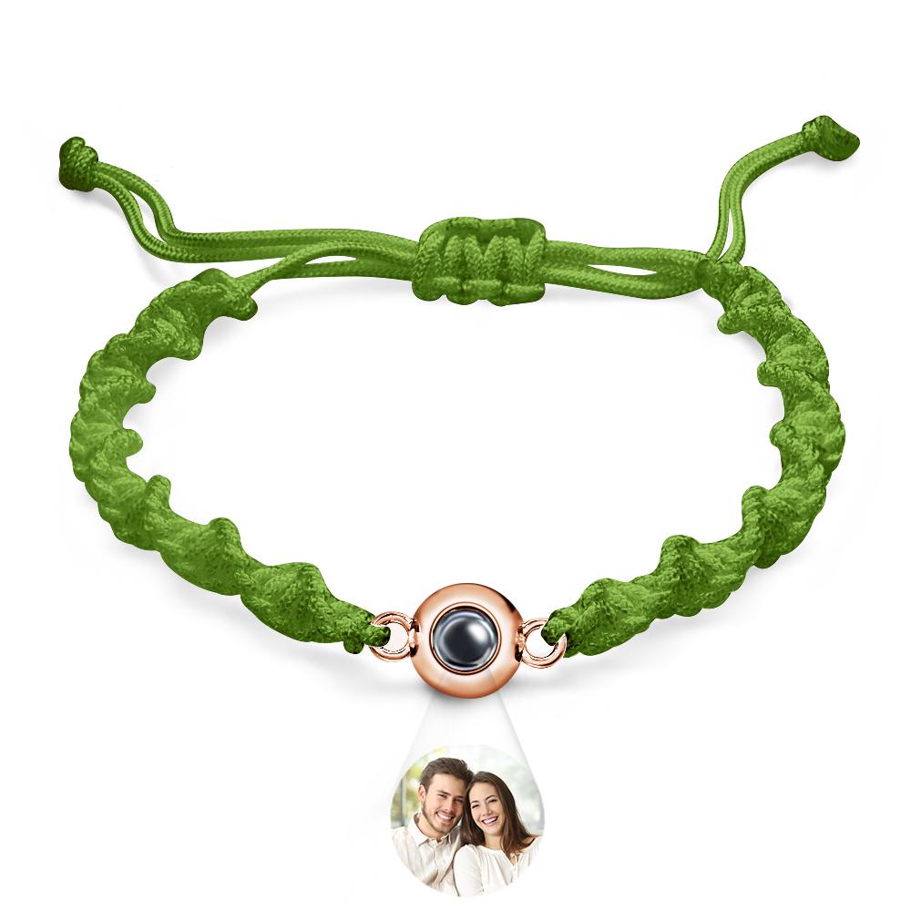 Custom Projection Bracelet Sports Weave Simple Gift