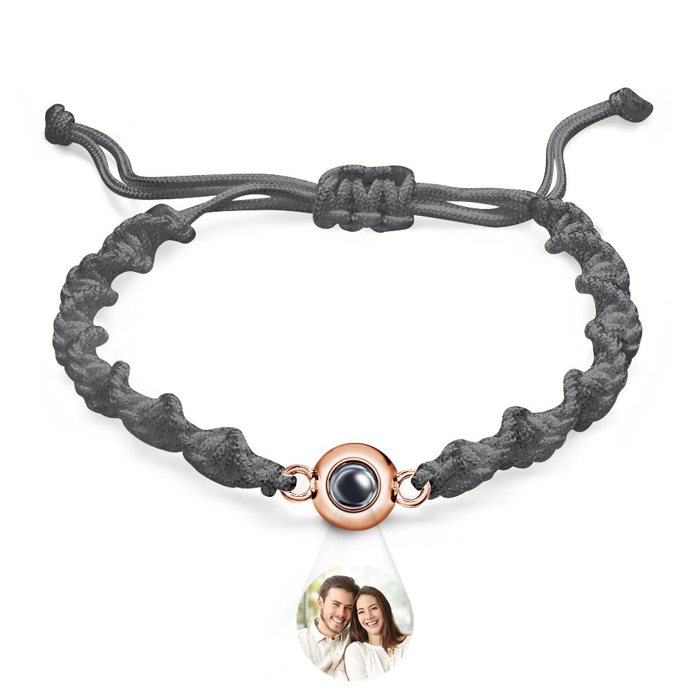 Custom Projection Bracelet Sports Weave Simple Gift