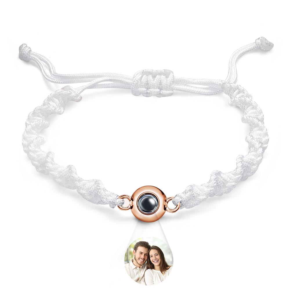 Custom Projection Bracelet Sports Weave Simple Gift