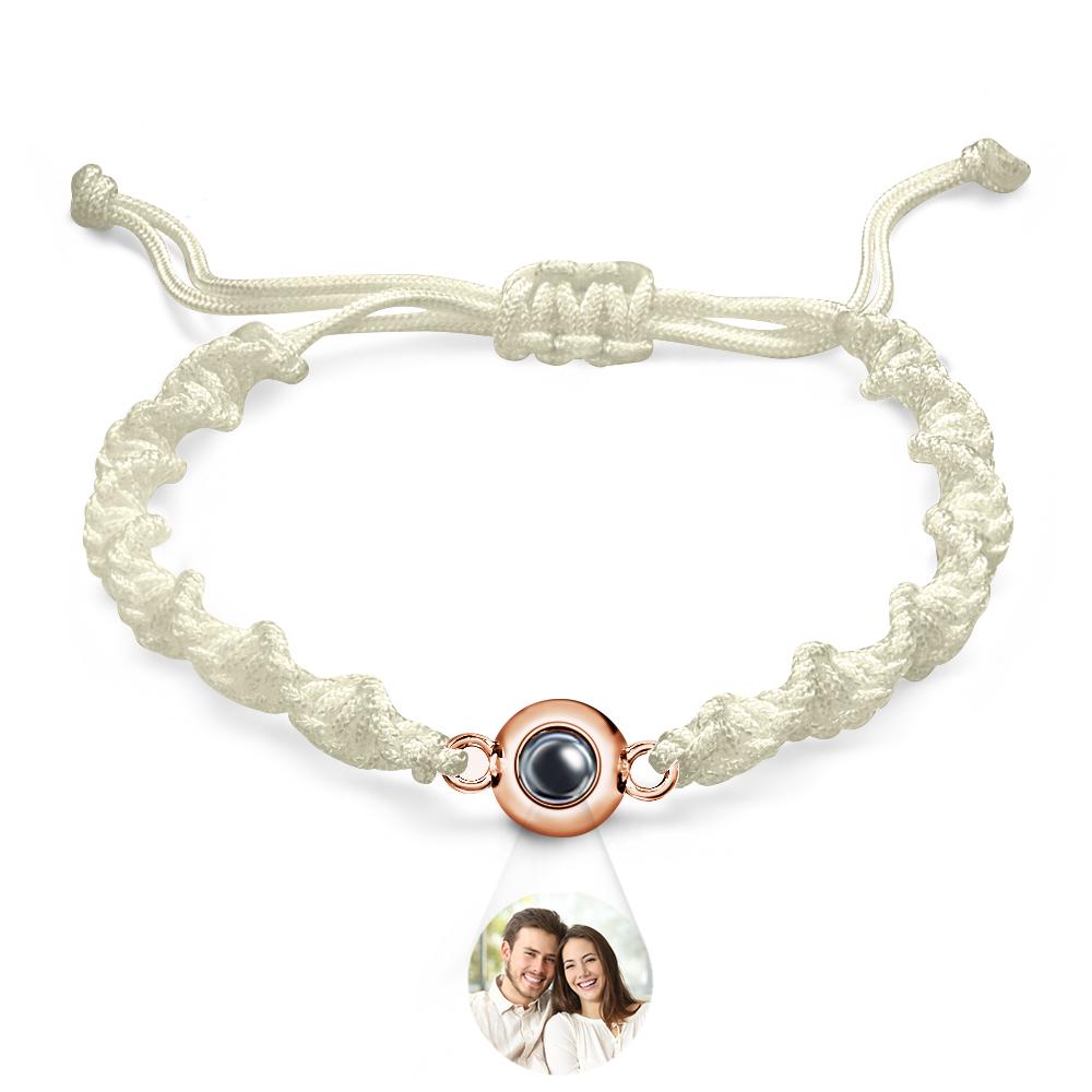 Custom Projection Bracelet Sports Weave Simple Gift