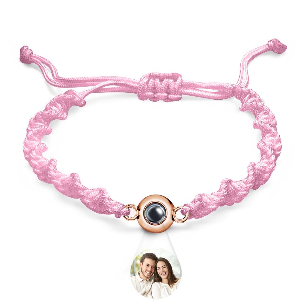 Custom Projection Bracelet Sports Weave Simple Gift