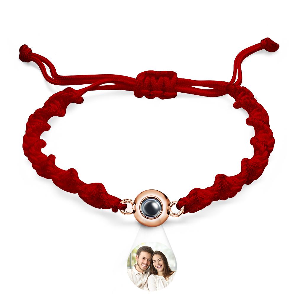 Custom Projection Bracelet Sports Weave Simple Gift