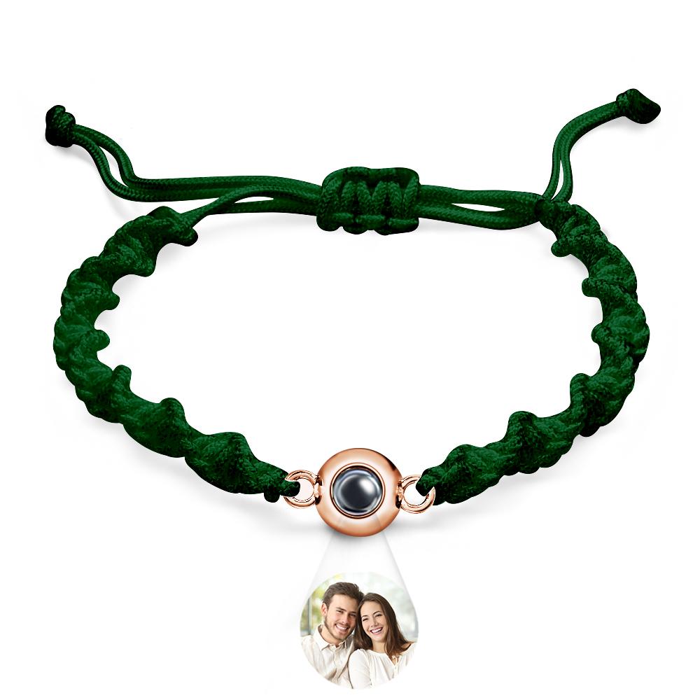 Custom Projection Bracelet Sports Weave Simple Gift