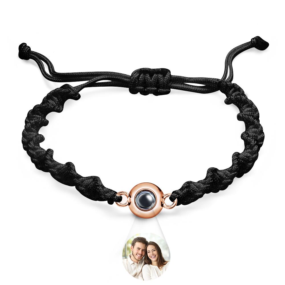 Custom Projection Bracelet Sports Weave Simple Gift