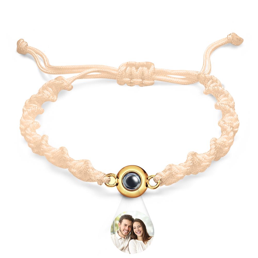 Custom Projection Bracelet Sports Weave Simple Gift