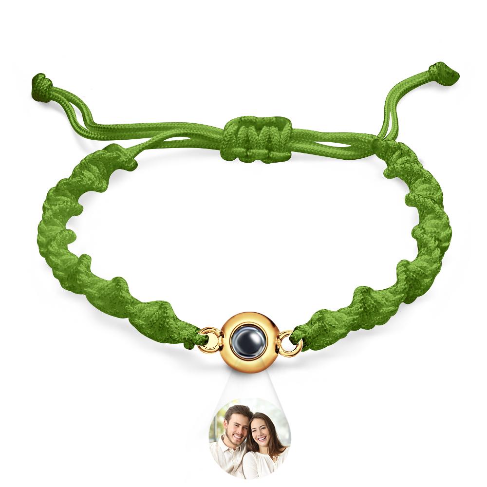 Custom Projection Bracelet Sports Weave Simple Gift