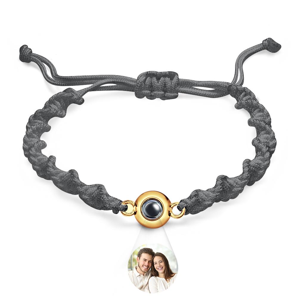 Custom Projection Bracelet Sports Weave Simple Gift