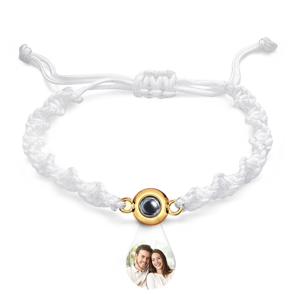 Custom Projection Bracelet Sports Weave Simple Gift