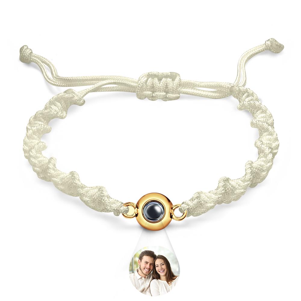 Custom Projection Bracelet Sports Weave Simple Gift