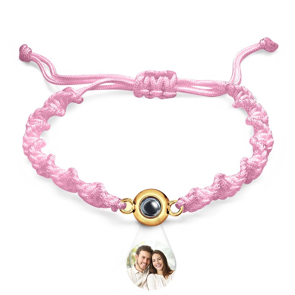 Custom Projection Bracelet Sports Weave Simple Gift