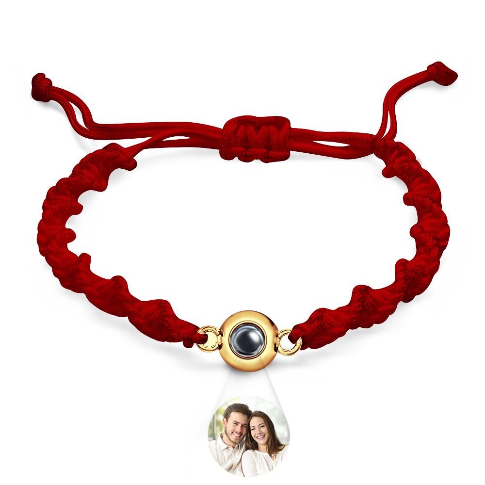 Custom Projection Bracelet Sports Weave Simple Gift