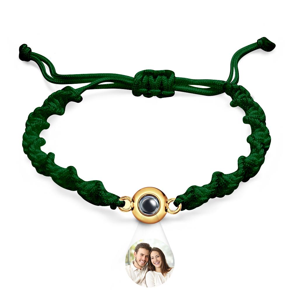 Custom Projection Bracelet Sports Weave Simple Gift