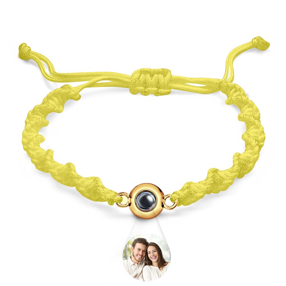 Custom Projection Bracelet Sports Weave Simple Gift