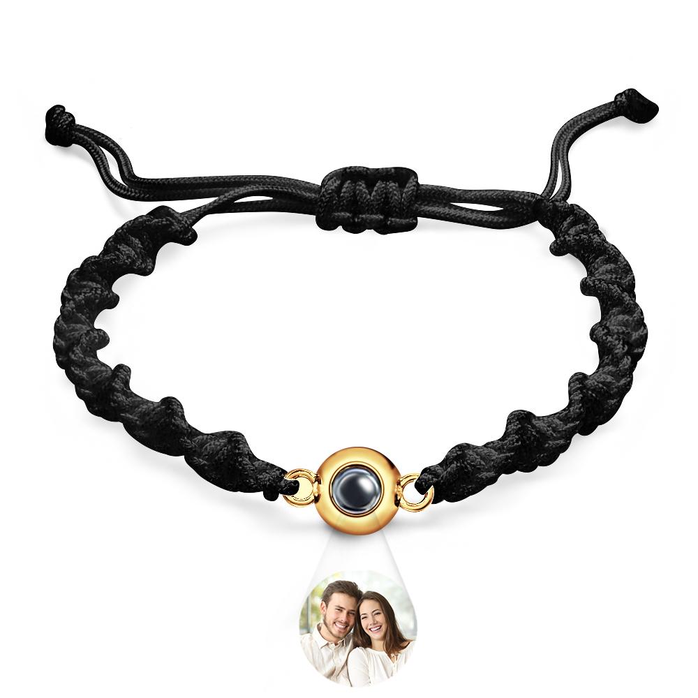 Custom Projection Bracelet Sports Weave Simple Gift