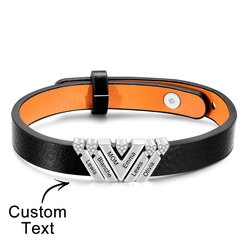 Custom Engraved Bracelet Simple Fashion Advanced Gifts