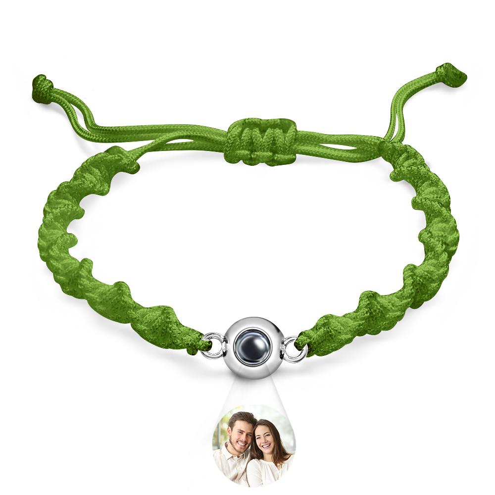 Custom Projection Bracelet Sports Weave Simple Gift