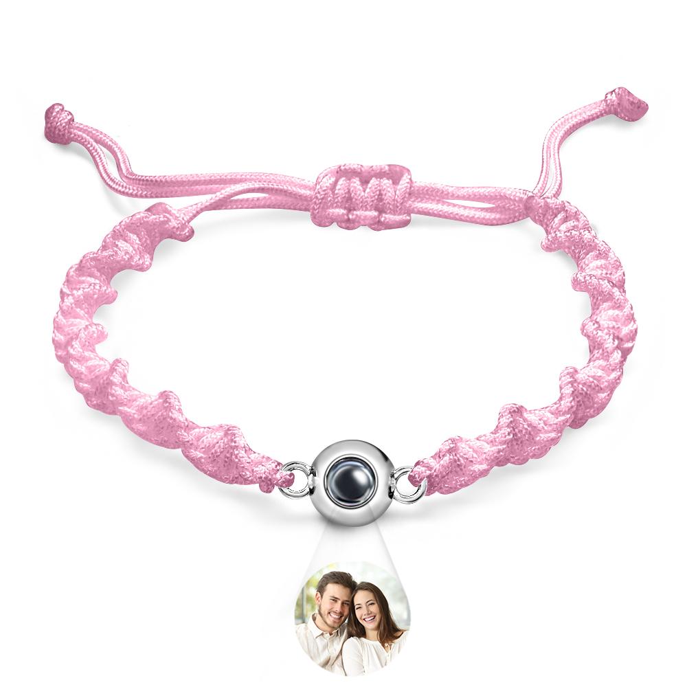 Custom Projection Bracelet Sports Weave Simple Gift