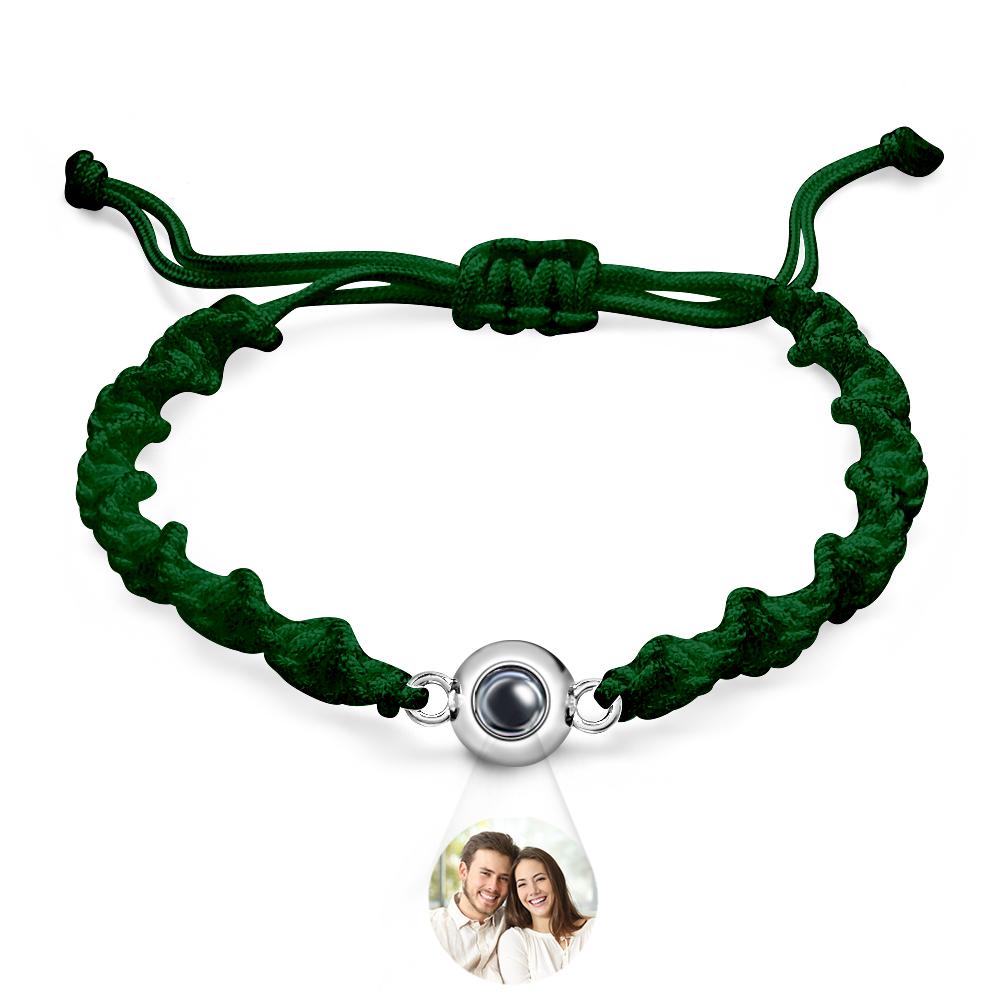 Custom Projection Bracelet Sports Weave Simple Gift