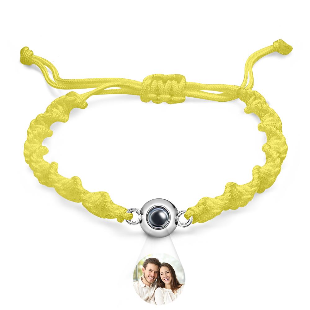 Custom Projection Bracelet Sports Weave Simple Gift