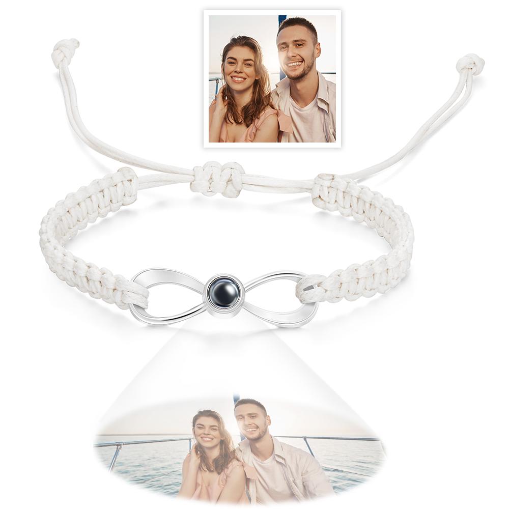 Custom Projection Photo Bracelet Creative Simple Gifts for Couple