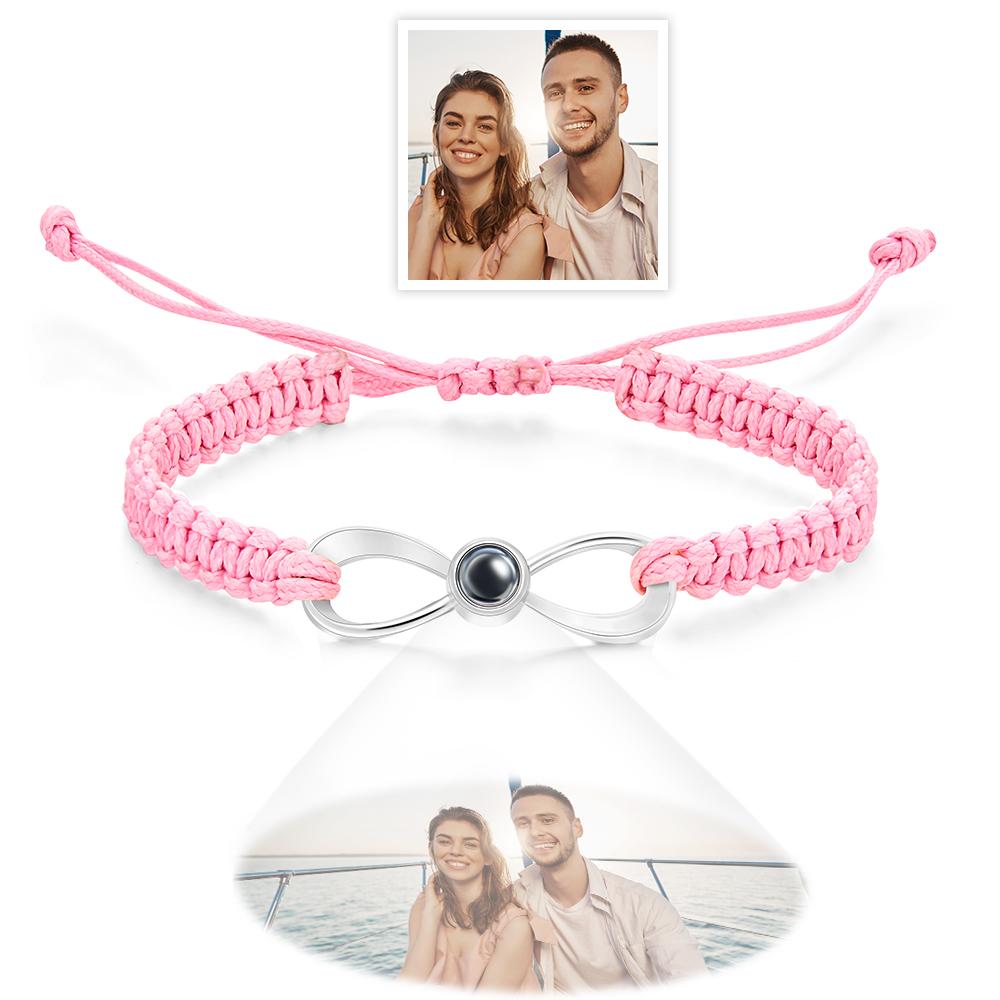 Custom Projection Photo Bracelet Creative Simple Gifts for Couple
