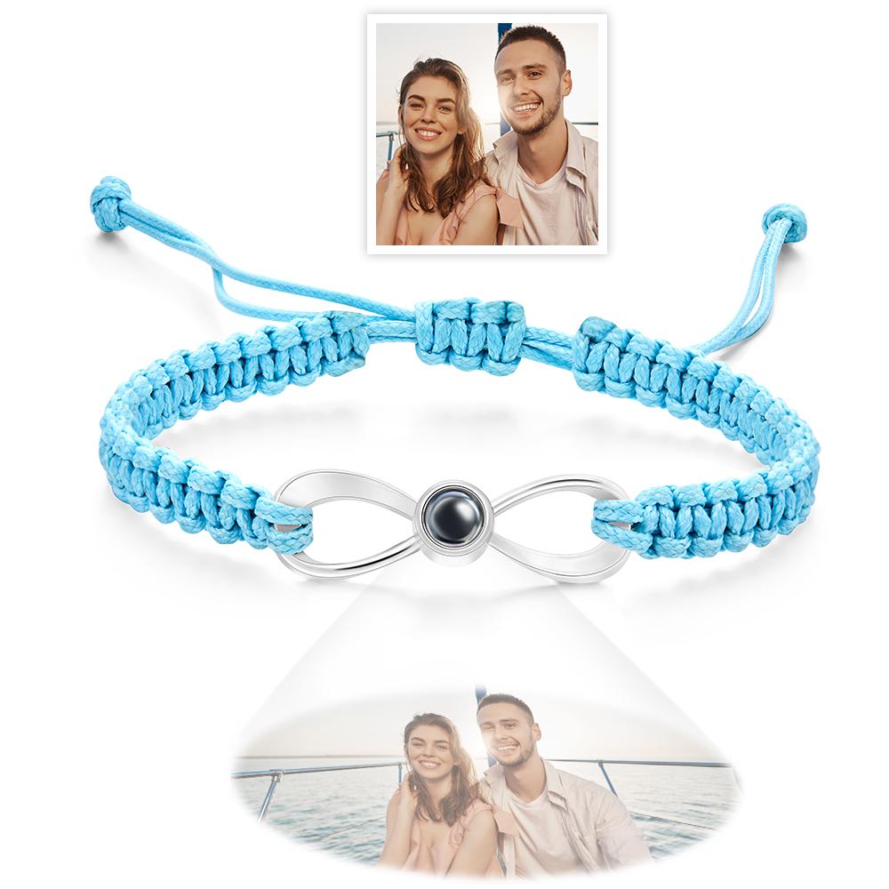 Custom Projection Photo Bracelet Creative Simple Gifts for Couple