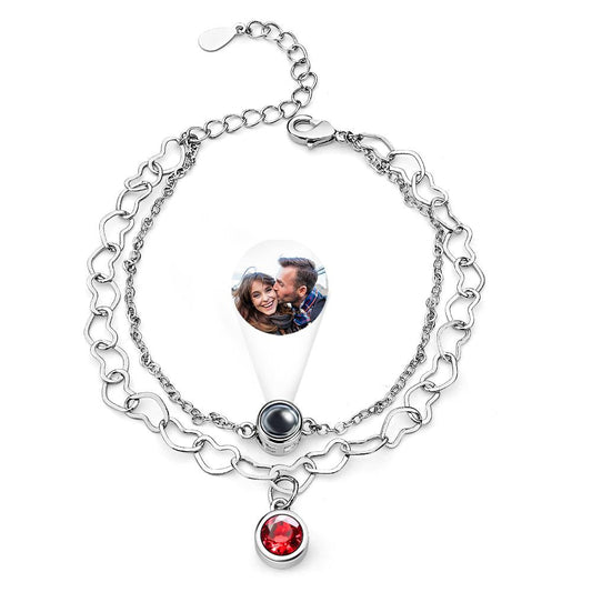 Personalized Projection Bracelet Heart Creative Gift