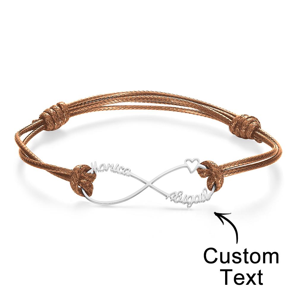 Custom Engraved Mom Bracelet Bracelet With Kids Names New Mom Gift