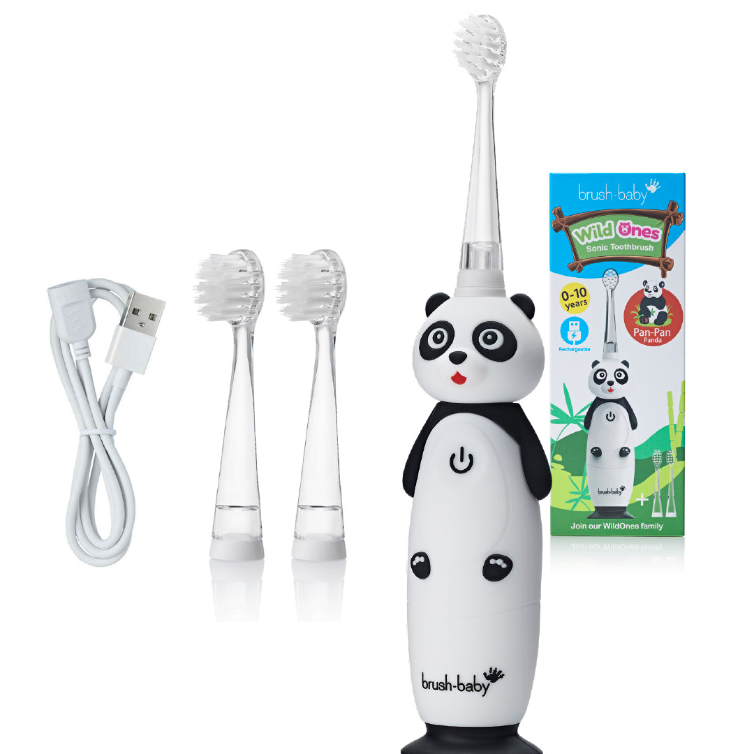 WildOnes? Panda Kids Electric Rechargeable Toothbrush