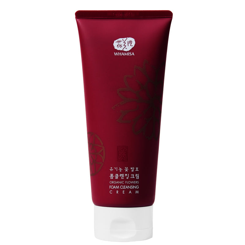 Whamisa Organic Flowers Foam Cleansing Cream 200ml