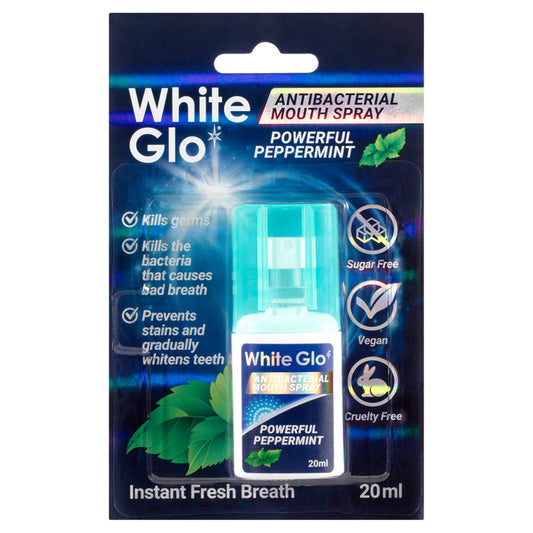 White Glo Antibacterial Mouth Spray 20ml
