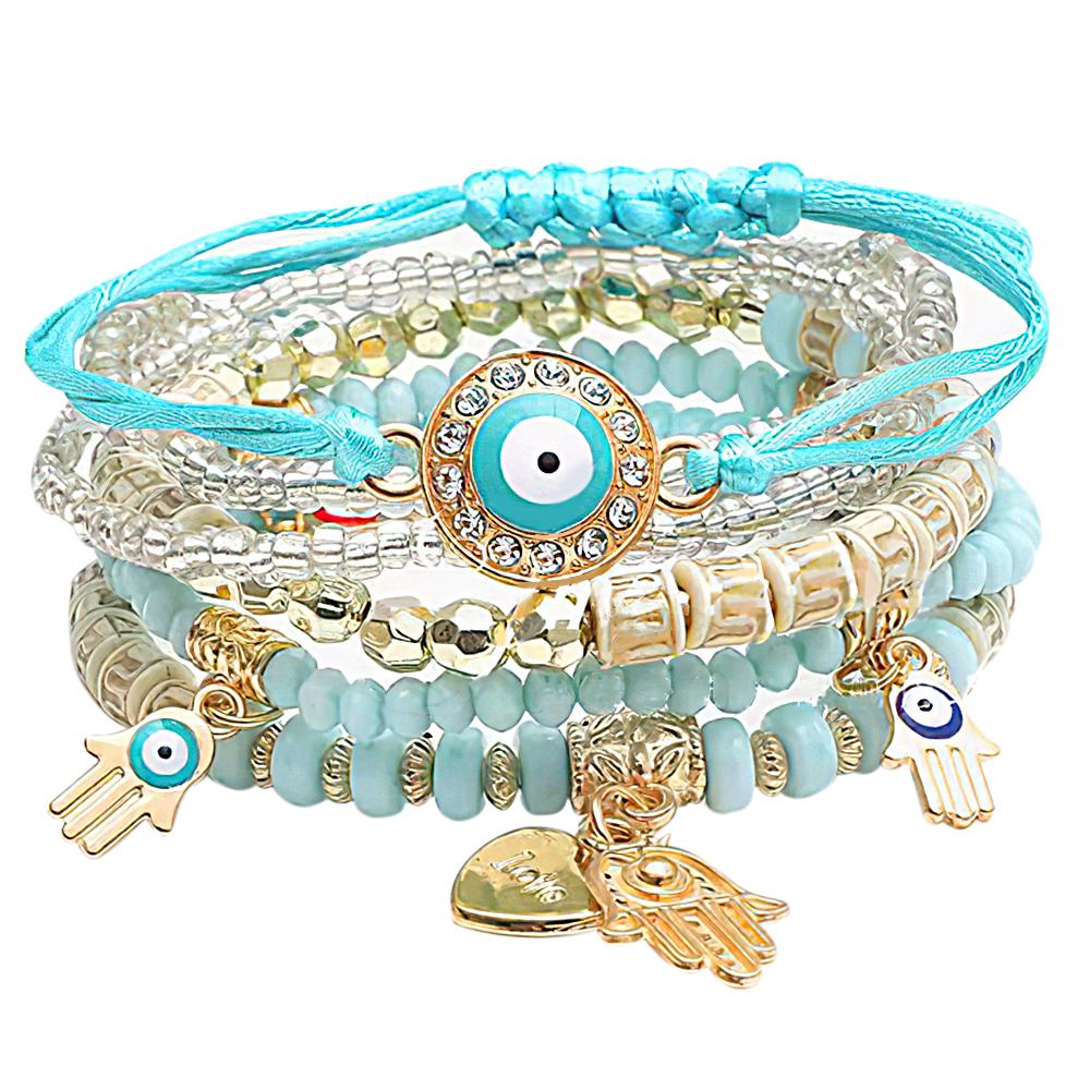 Bohemia Style Stacking Bracelets Special Summer Gifts